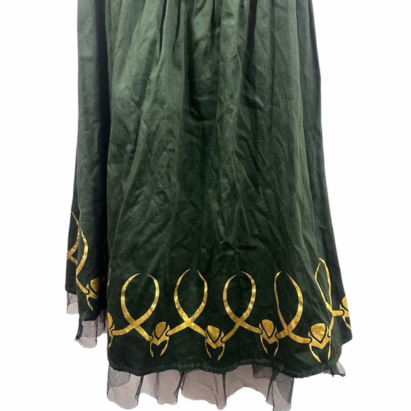 Her Universe Women’s Marvel Loki Halter Dress Size Small - Picture 4 of 10